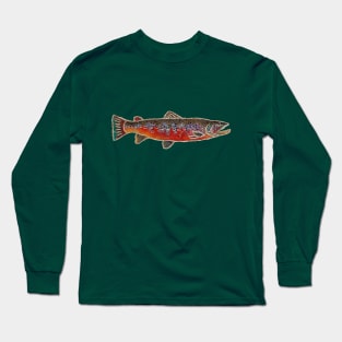 Fishes in Stitches 015 Trout Long Sleeve T-Shirt